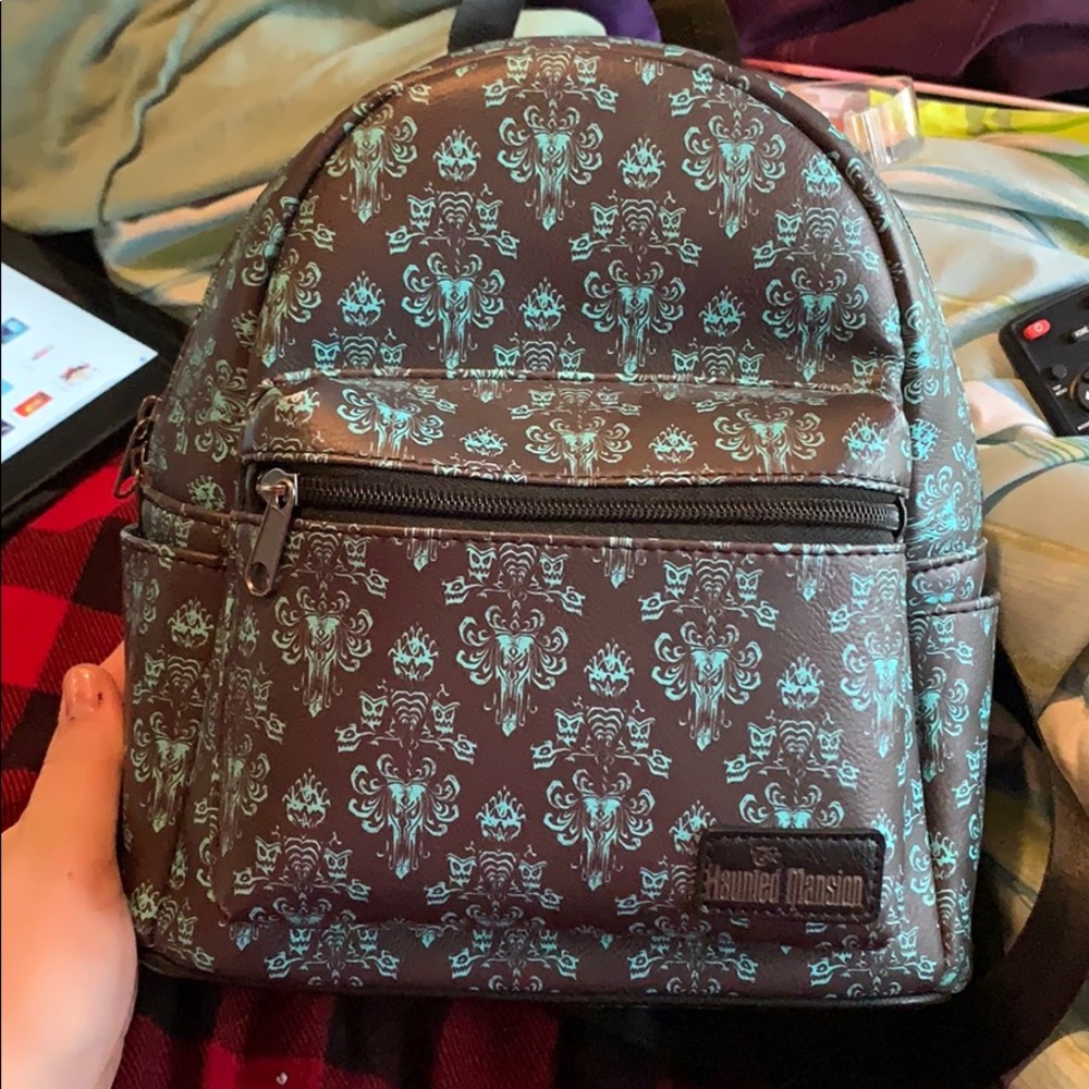 Haunted mansion mini backpack.